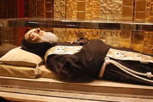 Relikwie św. o. Pio