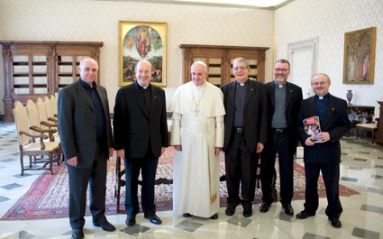 Pauliści z wizytą u papieża Franciszka 