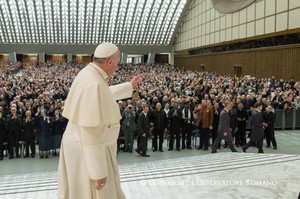 Rodzina Świętego Pawła u Papieża Franciszka 