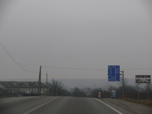 Droga do Lwowa z okien samochodu