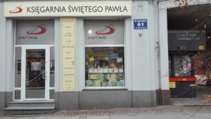 Poświęcenie księgarni w Kielcach