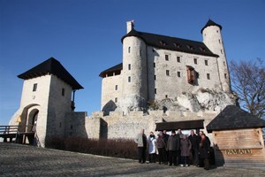Zamek Bobolice w pobliżu Masłońskich