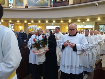 Relikwie bł. ks. Jakuba Alberionego w Toruniu