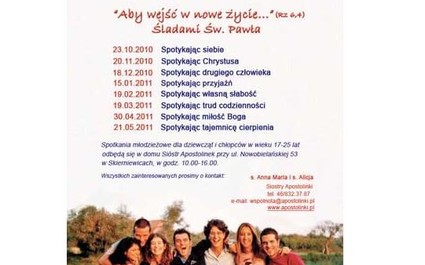 Spotkania młodzieżowe w Skierniewicach